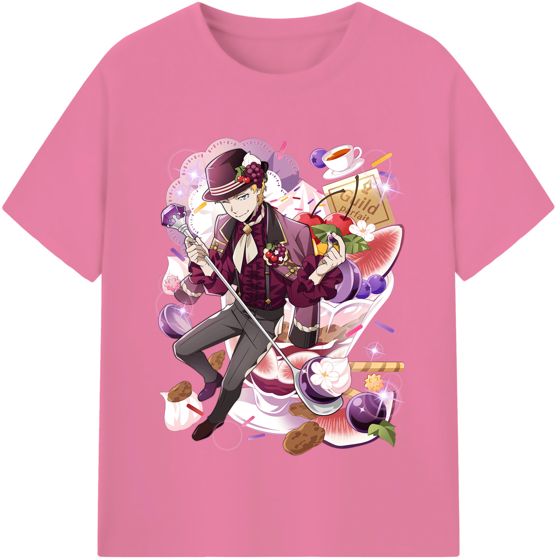 （画像用） 文豪ストレイドッグス Bungo Stray Dogs 綿100％半袖Tシャツ（フロントプリント）